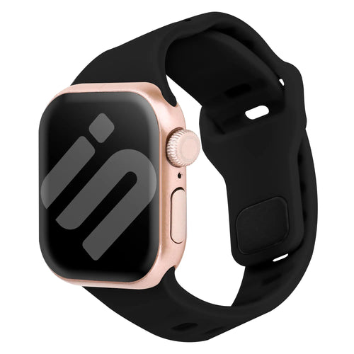 Bracelet sport tilted Apple Watch (noir)