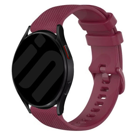 Amazfit Cheetah (Pro) Premium Silicone Strap (Wine Red)