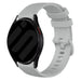Bracelet silicone de luxe Samsung Galaxy Watch 6 Classic 47mm (gris)