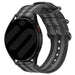Bracelet nylon à boucle Suunto Nautic S (noir/gris)