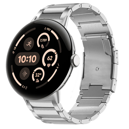 Bracelet titane Google Pixel Watch 5 - 45mm (argent)