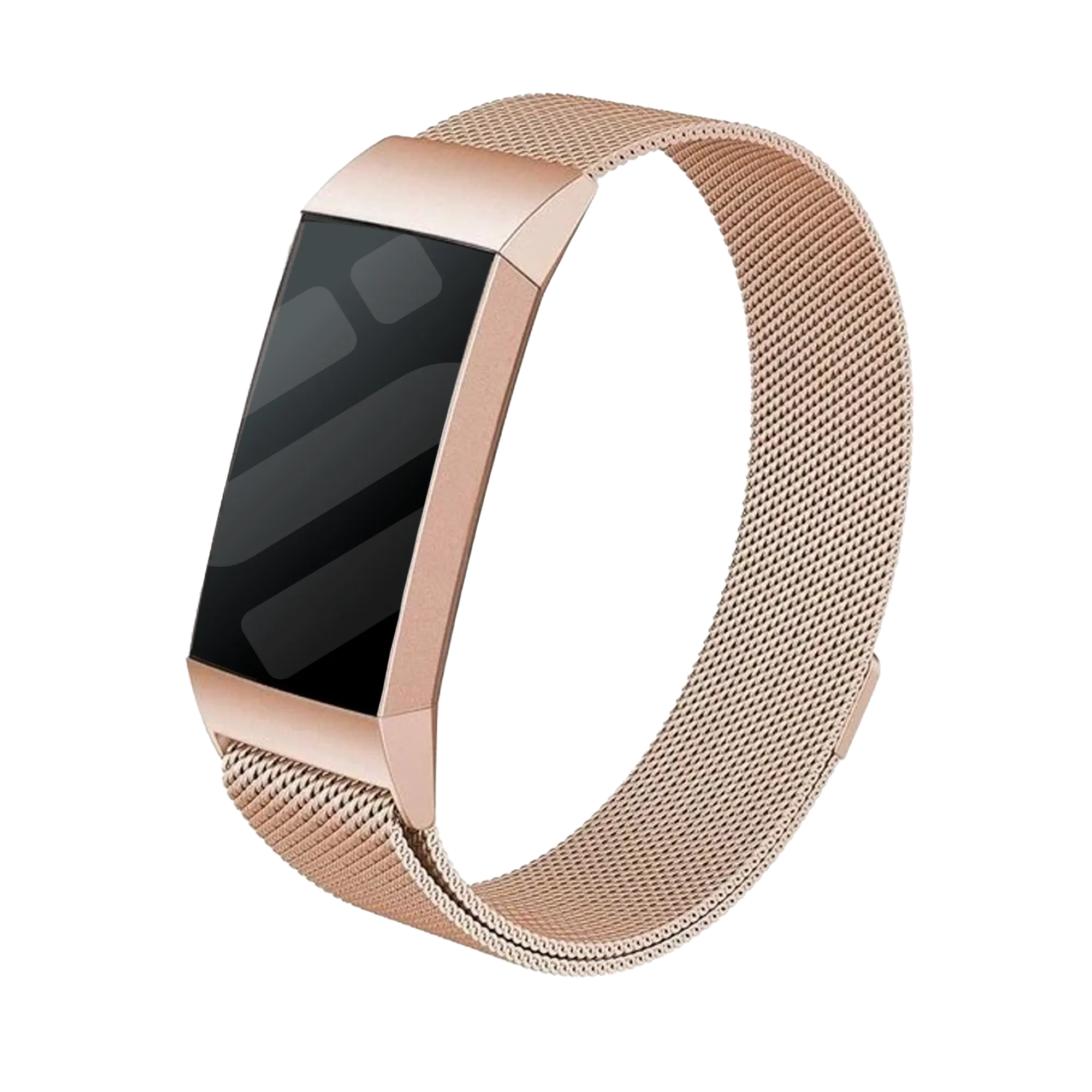Bracelet Milanais Fitbit Charge 4 (or rose)