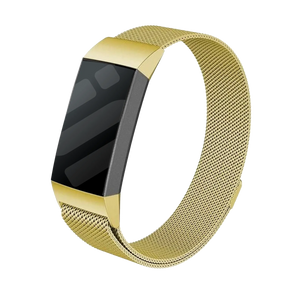 Bracelet Milanais Fitbit Charge 4 (or)