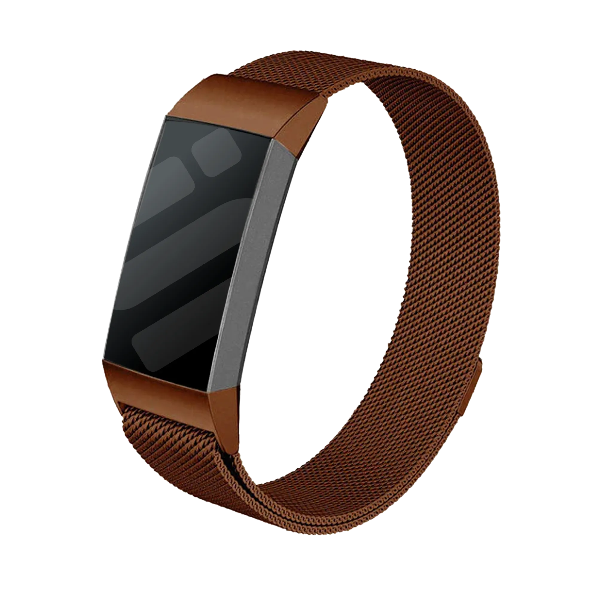 Bracelet Milanais Fitbit Charge 4 (marron)