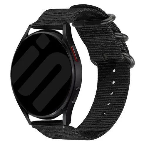 Bracelet nylon à boucle Suunto Nautic S (noir)