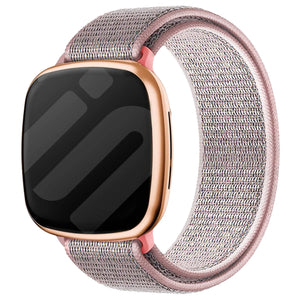 Bracelet nylon Fitbit Versa 3 (rose sable)