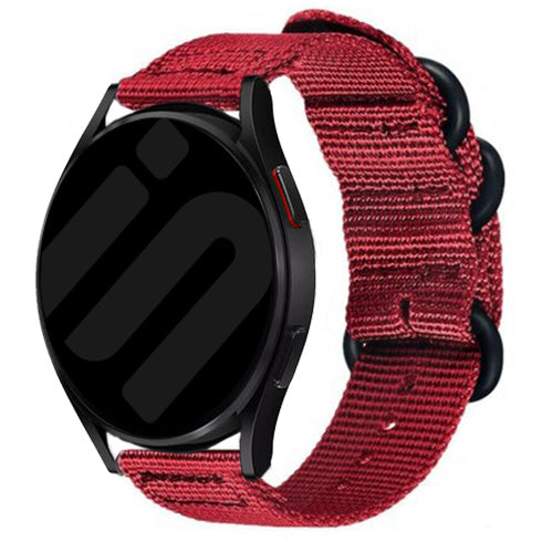 Bracelet nylon avec boucle Xiaomi Watch 2 Pro (rouge)