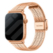Bracelet Apple Watch acier inoxydable (or rose)