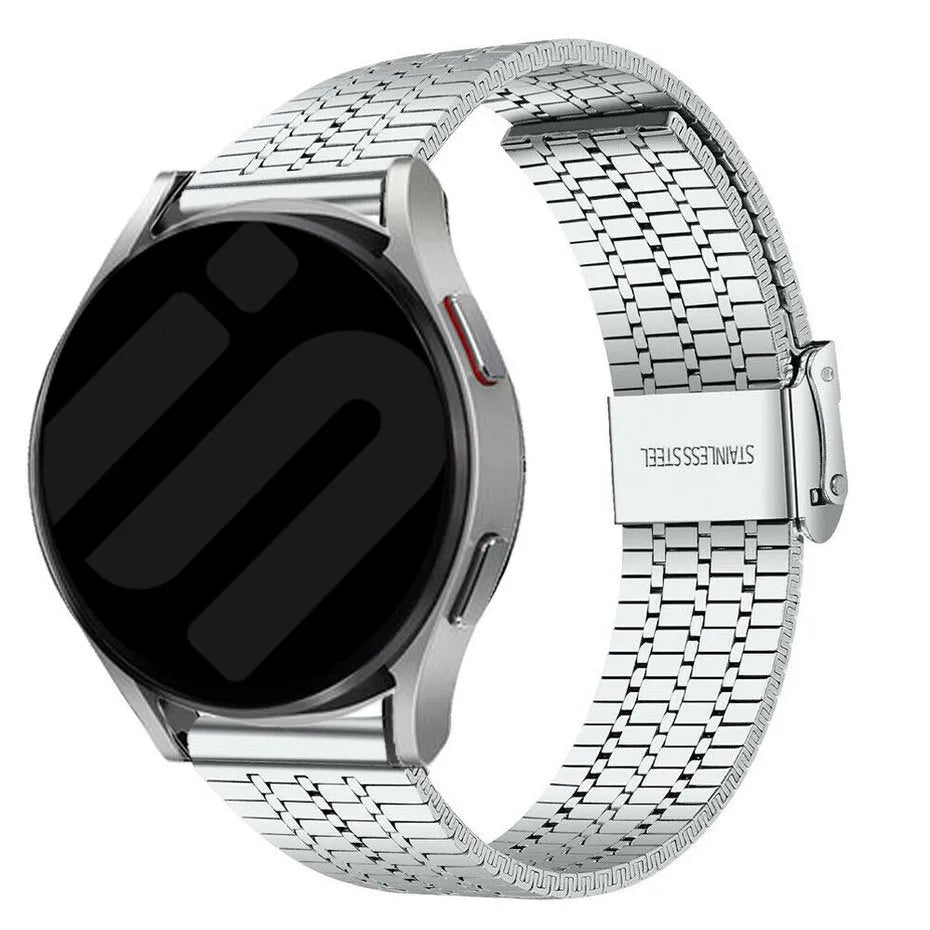 Bracelet acier fine Amazfit Bip 3 (Pro) (argent)
