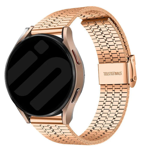 Bracelet acier fine Coros Pace 2 (rose or)
