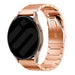Bracelet acier de luxe Samsung Galaxy Watch 6 Classic 47mm (or rose)