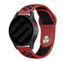 Bracelet sport Samsung Galaxy Watch 6 Classic 43mm (rouge/noir)