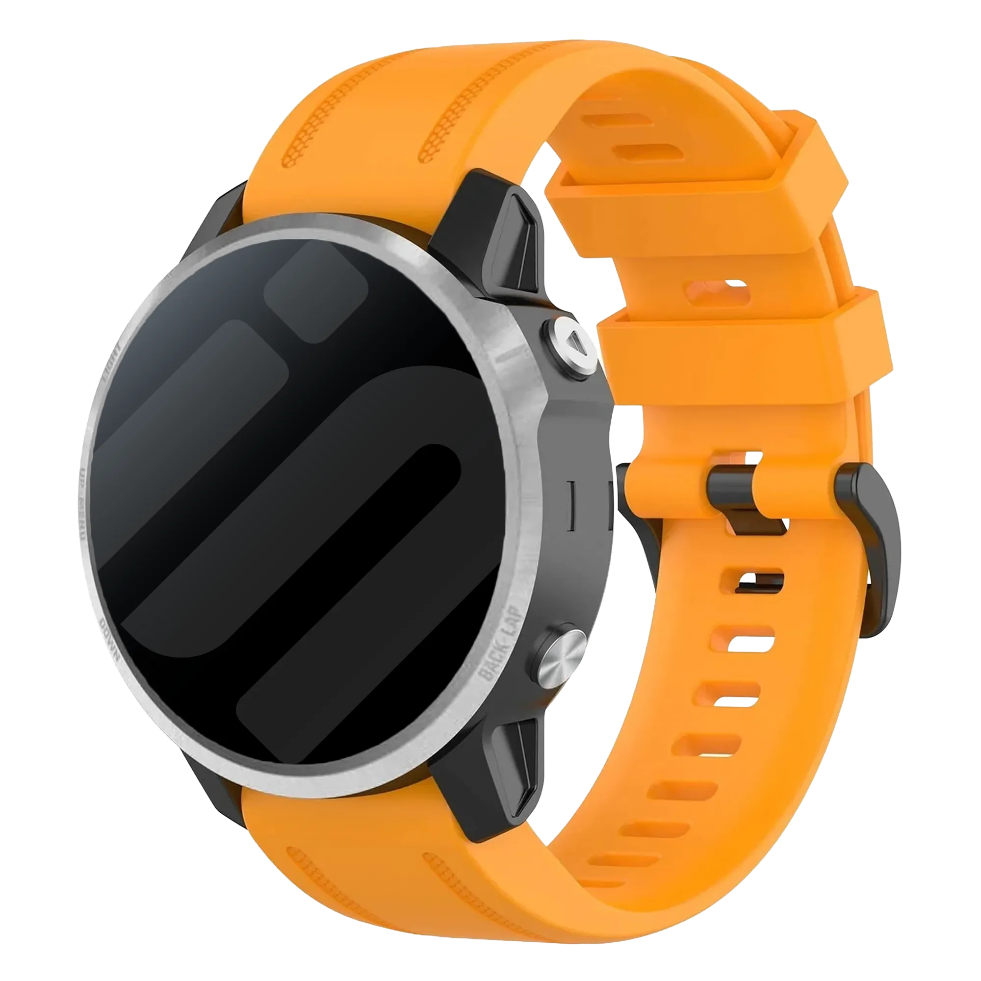 Garmin Descent Mk3(i) - 43mm Silicone Strap (Orange)