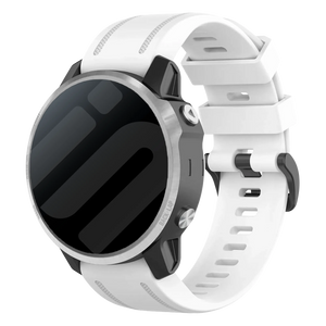Bracelet silicone Garmin Approach S70 - 42mm (blanc)