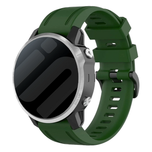 Bracelet silicone Garmin Approach S70 - 42mm (vert militaire)