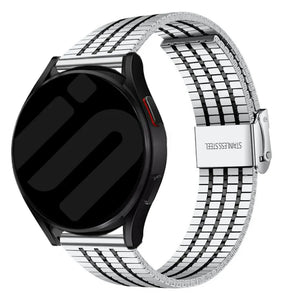 Bracelet acier fine Amazfit GTR Mini (argent/noir)