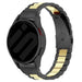 Samsung Galaxy Watch 7 - 44mm Steel Strap Perfect Fit (Black/Gold)