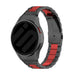 Bracelet acier Samsung Galaxy Watch 6 - 44mm (noir/rouge)