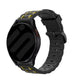 Bracelet sport avec boucle Suunto Nautic S (noir/jaune)