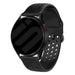 Bracelet silicone avec trous Samsung Galaxy Watch FE (noir)