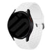 Bracelet silicone respirant Samsung Galaxy Watch 6 - 40mm (blanc)