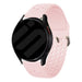 Bracelet silicone respirant Samsung Galaxy Watch 6 Classic 47mm (rose)