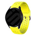 Bracelet silicone respirant Samsung Galaxy Watch 6 - 44mm (jaune)
