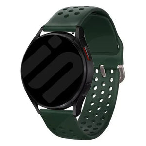 Bracelet silicone 'Air' Amazfit Bip 3 (Pro) (vert foncé)