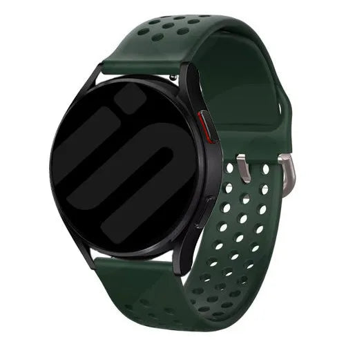 Bracelet silicone 'Air' Amazfit GTS 4 (vert foncé)
