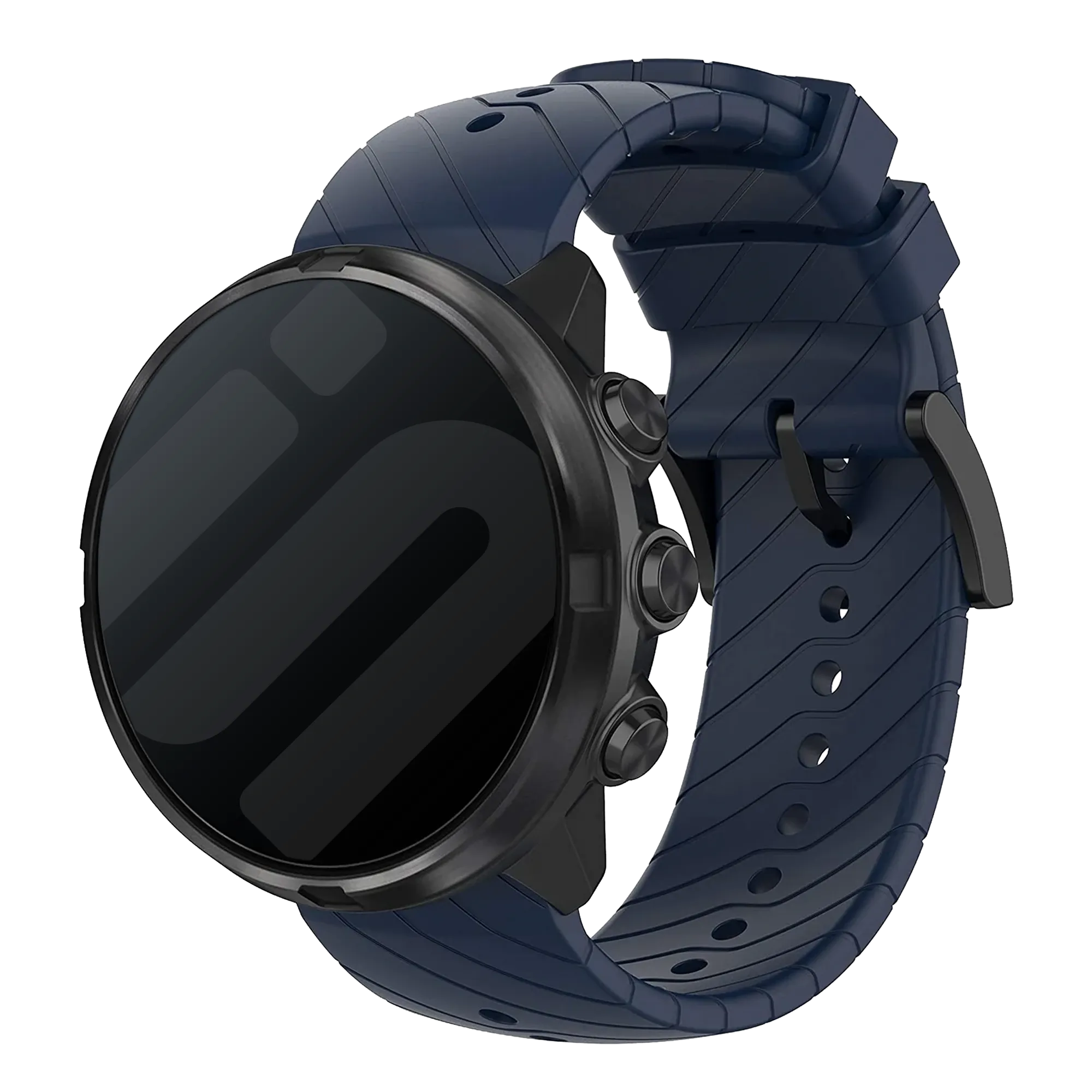 Bracelet silicone Suunto 9 (Baro) (bleu foncé)