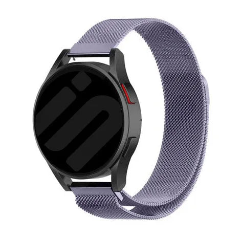 Bracelet milanais Coros Apex 2 (violet clair)