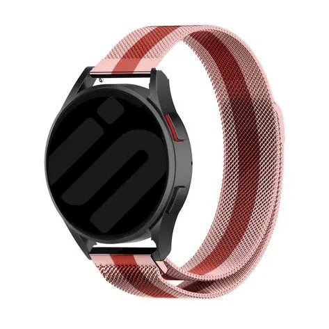 Bracelet milanais Amazfit Bip 3 (Pro) (rose/rouge)