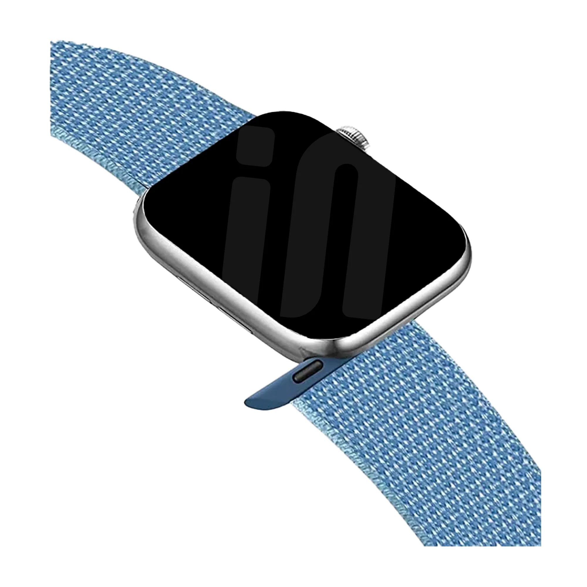 Bracelet Apple Watch nylon (bleu)