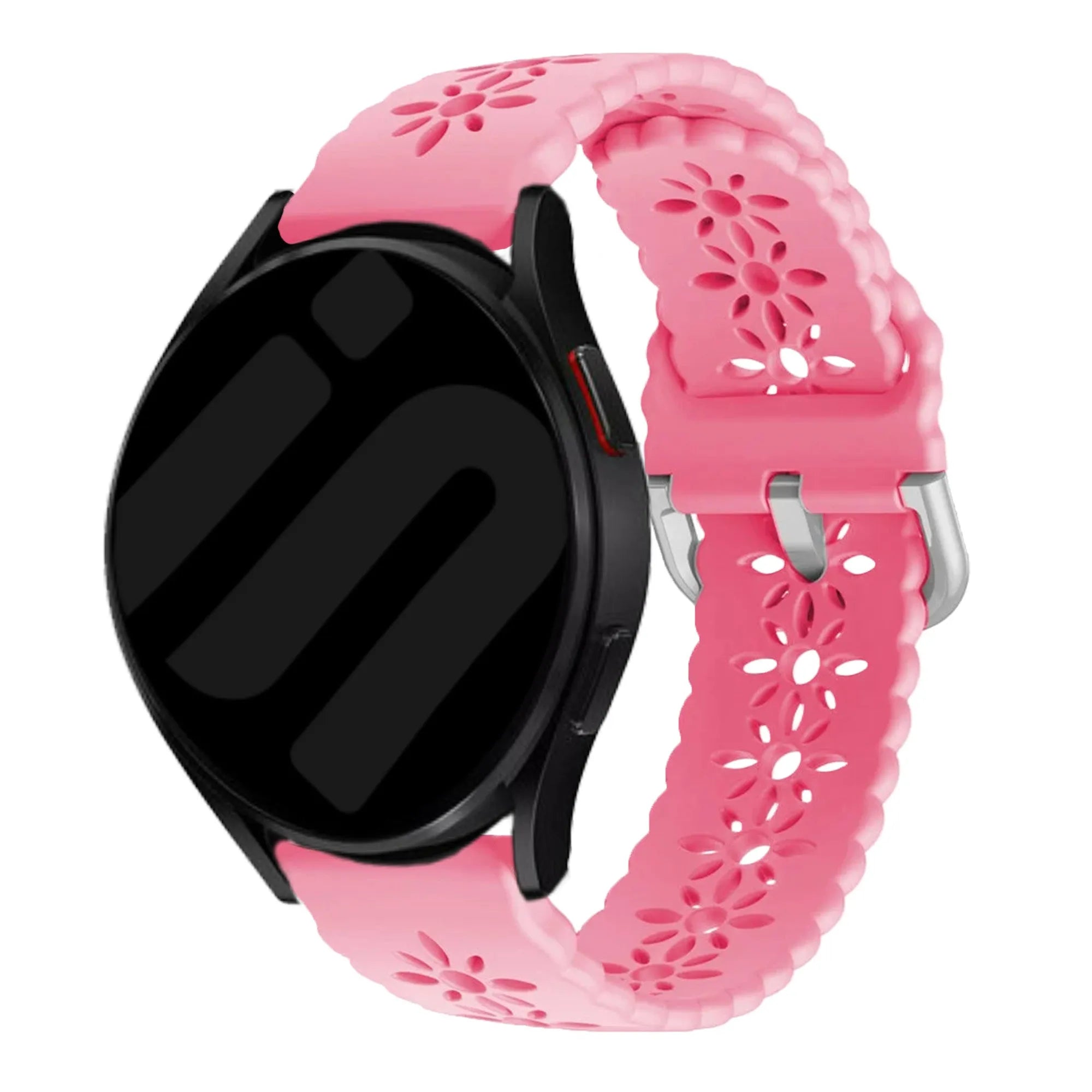 Bracelet de silicone avec relief Coros Apex 42mm (rose brillante)