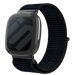 Bracelet nylon Fitbit Versa 4 (noir)