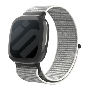 Bracelet nylon Fitbit Versa 4 (gris)
