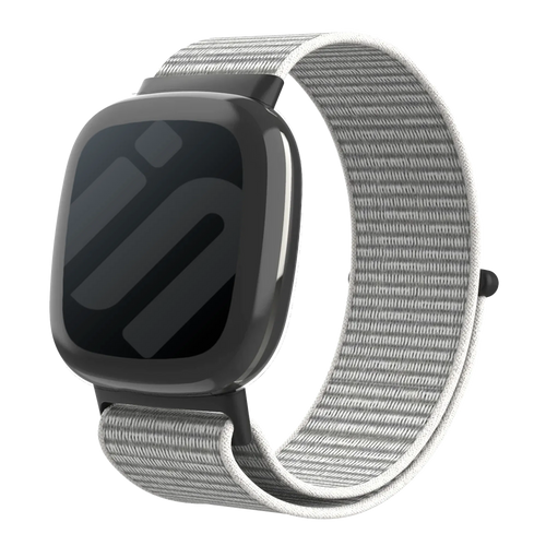 Bracelet nylon Fitbit Versa 4 (gris)