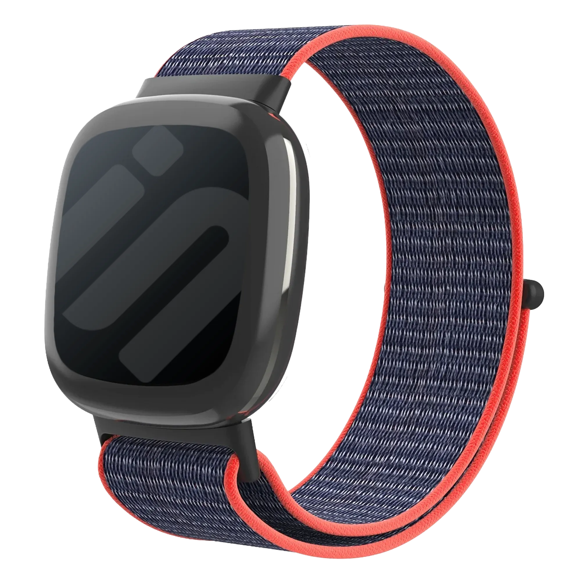 Bracelet nylon Fitbit Sense 2 (rose/indigo)