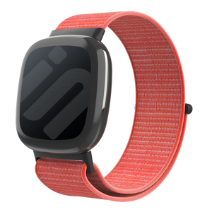 Bracelet nylon Fitbit Versa 4 (orange)