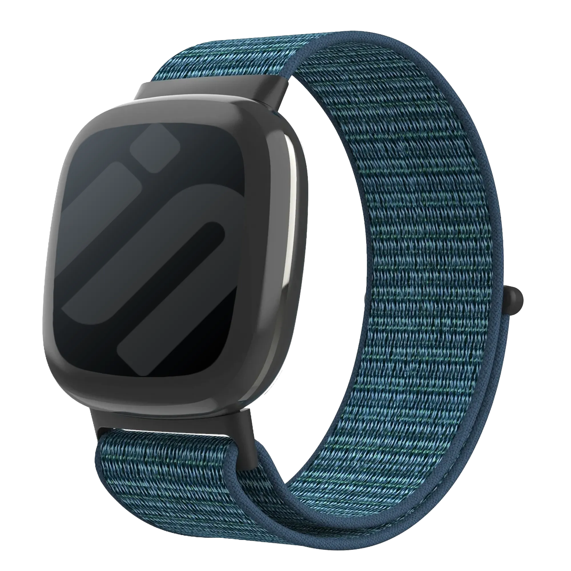 Bracelet nylon Fitbit Sense 2 (bleu)
