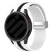 Bracelet magnétque sport Samsung Galaxy Watch 4 44mm (blanc/noir)
