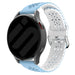 Bracelet de silicone avec relief Amazfit Active (bleu clair/blanc)