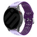 Bracelet silicone avec motif Polar Ignite 3 (lila/violet)