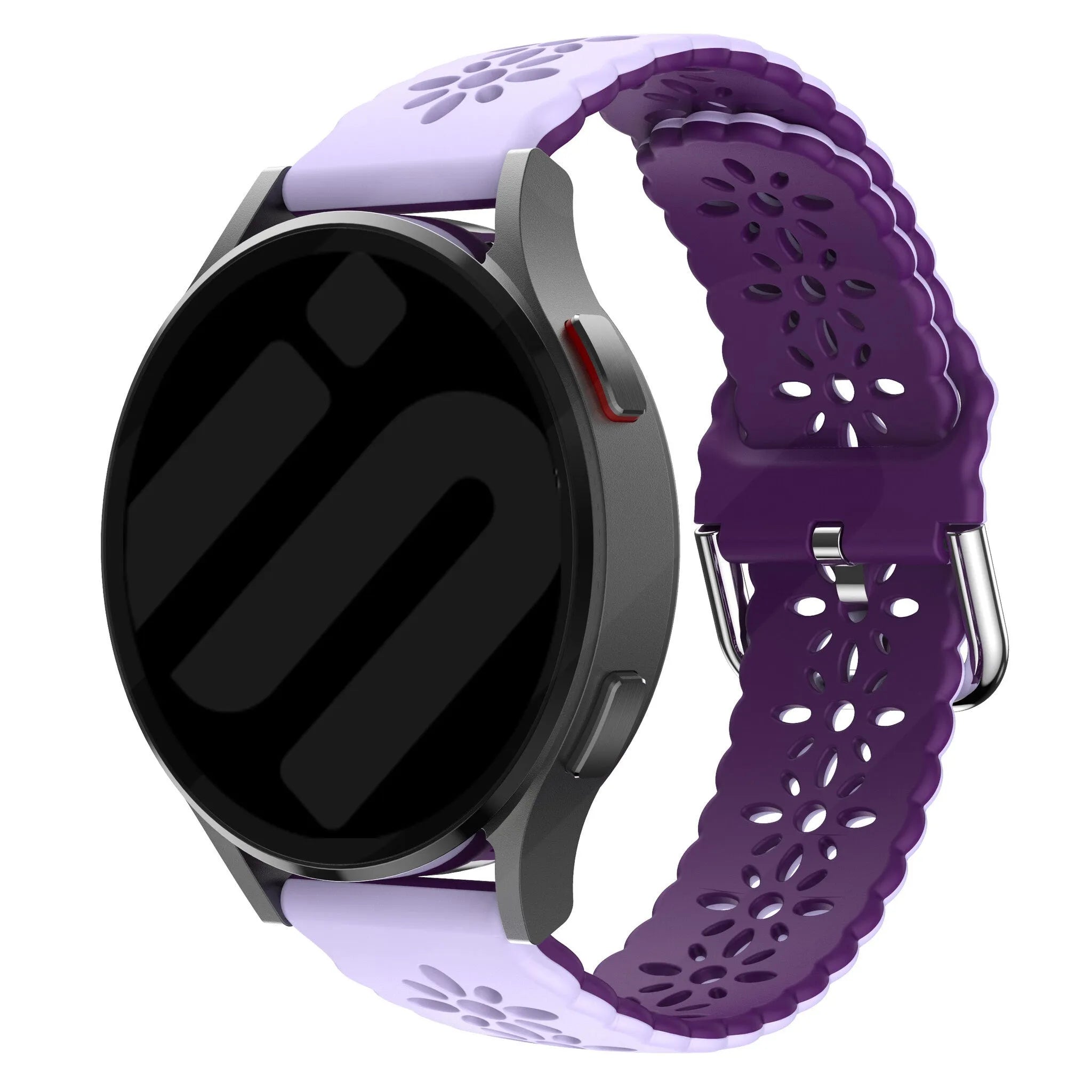Bracelet de silicone avec relief Amazfit Active (lila/violet)