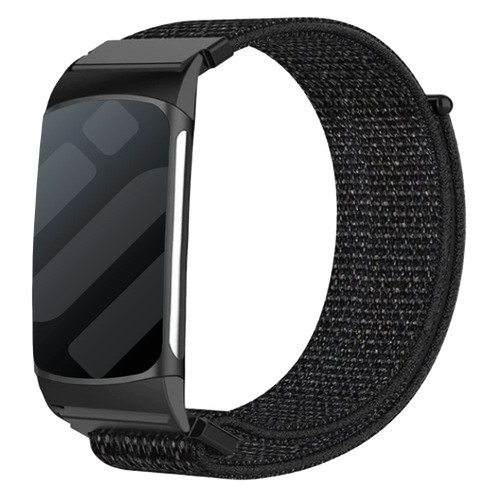 Fitbit Charge 5 Nylon Strap (Black)