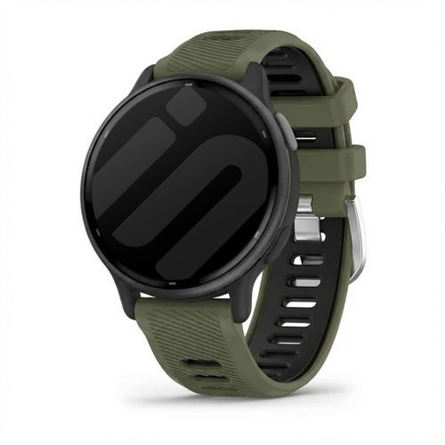 Garmin Vivoactive 5 Sport Strap with Buckle (Olive/Black)