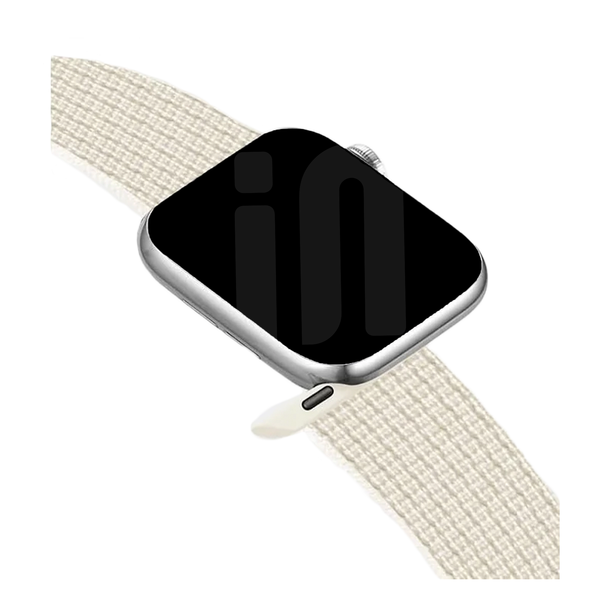 Bracelet nylon Apple Watch Ultra (lumière stellaire)