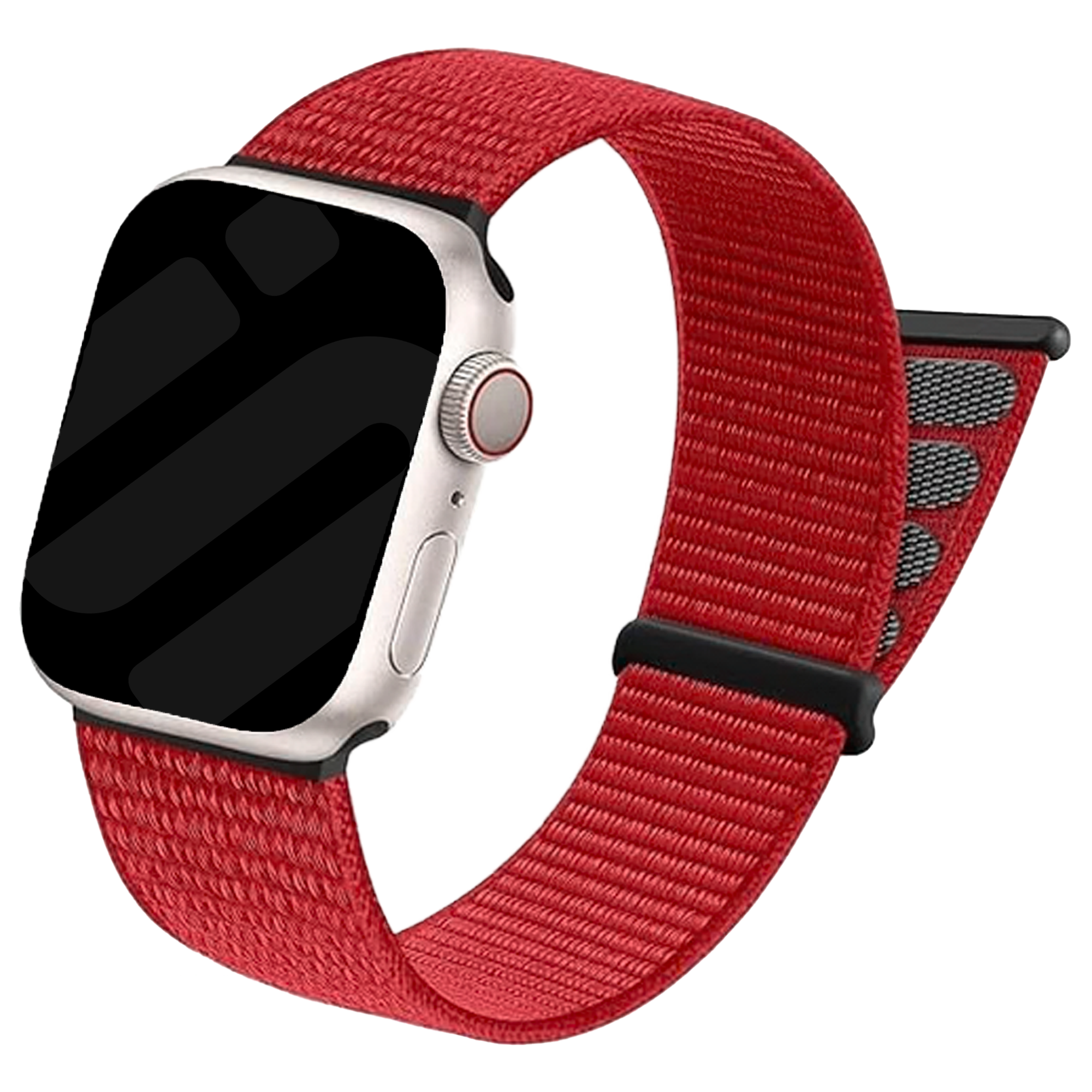 Bracelet nylon Apple Watch Ultra (rouge)