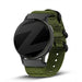 Bandz Bracelet nylon avec boucle Garmin Vivoactive 5 (vert)