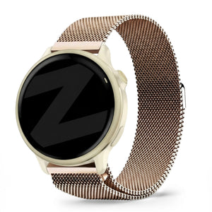 Bandz Garmin Vivoactive 6 Milanese Loop Strap (Rose Gold)